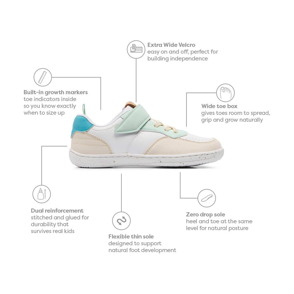 Rafferty's Barefoot 1 Sneaker - Ocean Blue - Rafferty's Shoes
