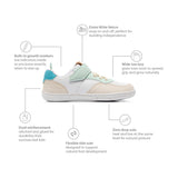 Rafferty's Barefoot 1 Sneaker - Ocean Blue - Rafferty's Shoes