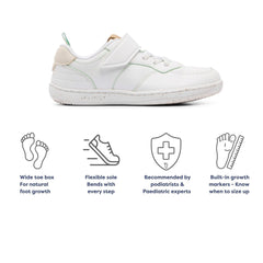 Rafferty’s Barefoot Sneaker - Glacier White