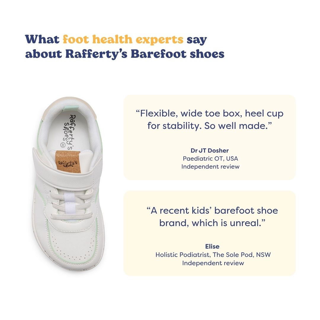 Rafferty’s Barefoot Sneaker - Glacier White