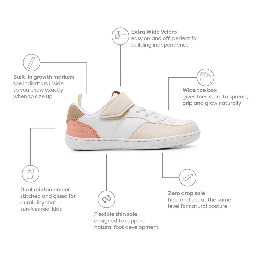 Rafferty's Barefoot 1 Sneaker - Desert Sand - Rafferty's Shoes