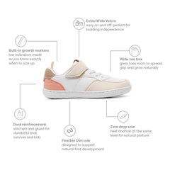 Rafferty's Barefoot 1 Sneaker - Desert Sand - Rafferty's Shoes